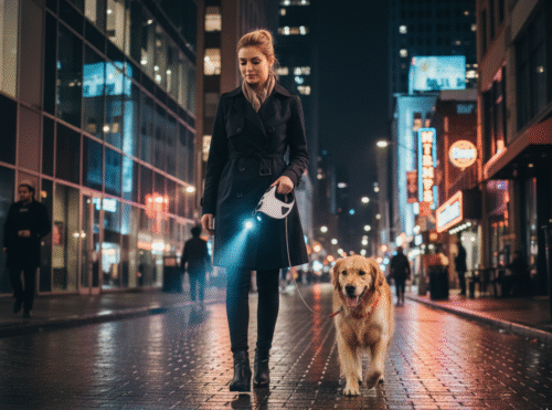 best led light up dog leashes