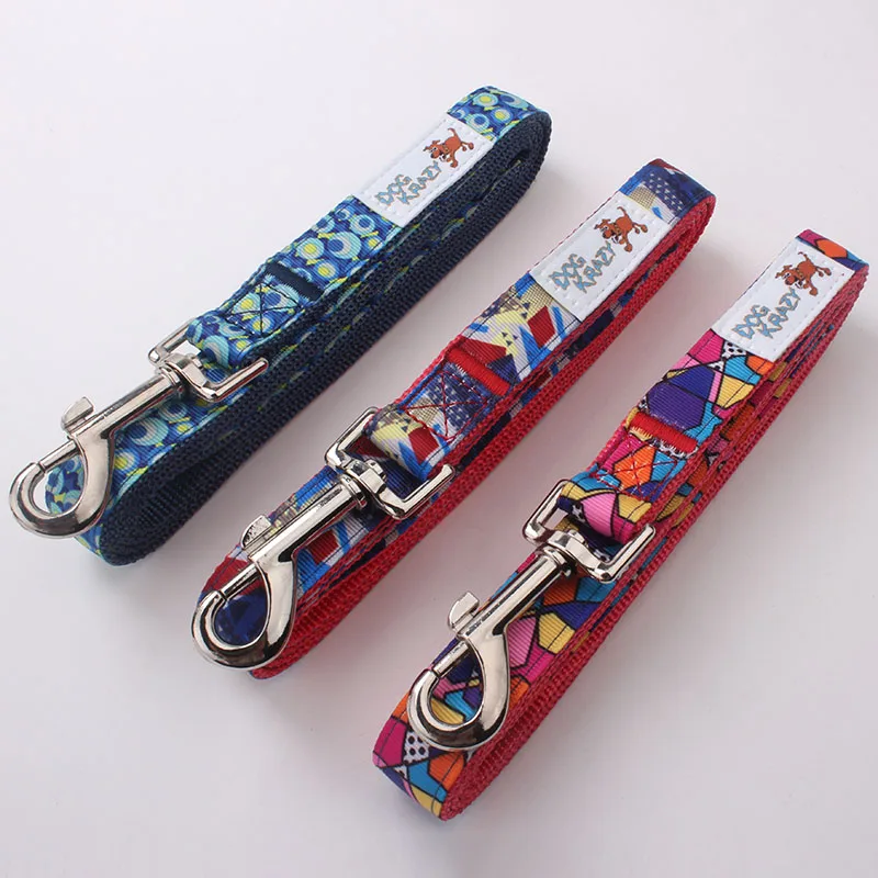 Luxury Retractable Dog Leash Durable Nylon Private Label Pet Product