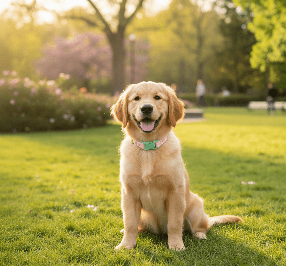 Waterproof PVC Dog Collar & Leash Set - Durable Pet Gear for All Dogs