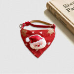 red Santa Claus styles for puppies and small dogs
