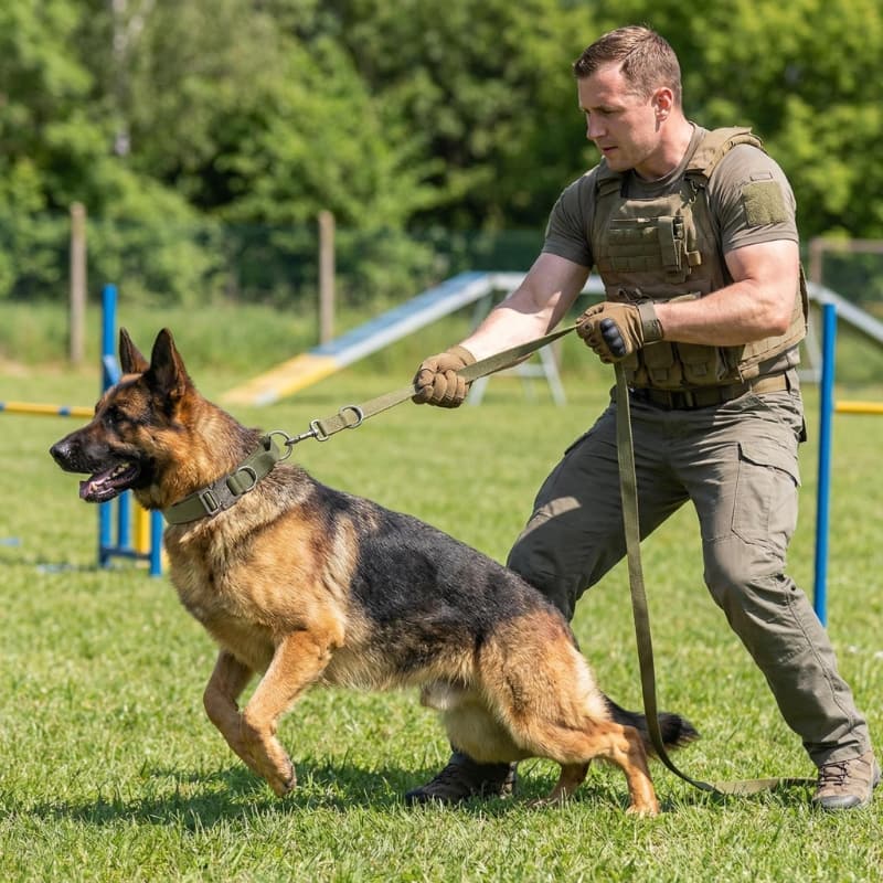 Tactical-padded-dog-collar-explosion-proof-heavy-duty-LovePet-Factory