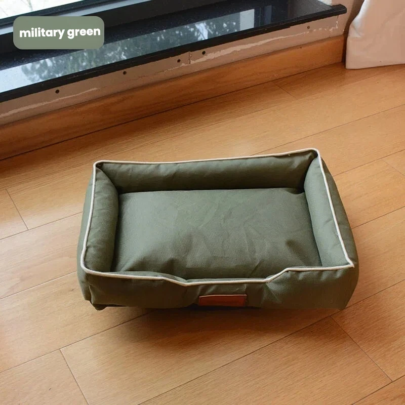 Sku 02 Green 600d Oxford Waterproof Dog Bed