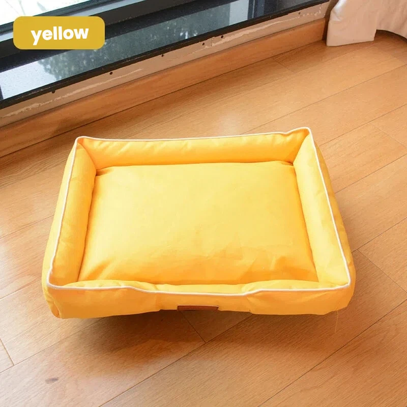 Sku 05 Yellow 600d Oxford Waterproof Dog Bed